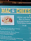 Mac Cheese Food Truck menu