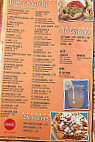 La Fiesta Mexican menu