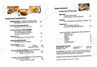 Berggasthaus Dammagletscher menu