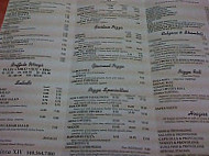 Anthony's Pizza menu