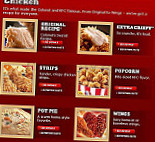 Kfc menu