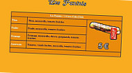 Home's Pizza menu