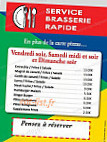 Bar Brasserie Pizzeria Chez DIDIER menu