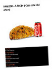 7 Pizza menu