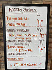 Rise Shine menu