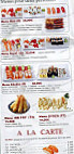 Sushi Edokko menu