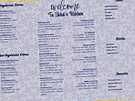 Shital's Kitchen menu