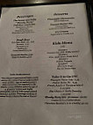 Cookie's Lounge menu