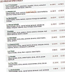 Le Kiosque A Pizzas menu