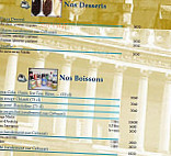 Dolce Pizza menu