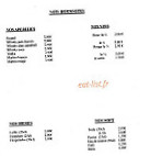 Les Freres Pizza menu