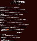 Le Régal menu