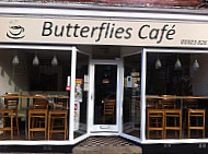 Butterflies Cafe inside