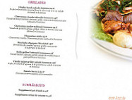 L'etoile du Liban menu