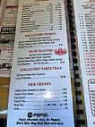 Asia Eatery menu