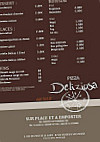 Pizza Deliziosa menu