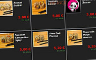 Max De Sushi menu