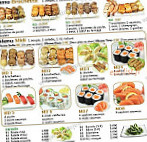 Sushi d'or menu