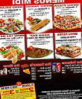 Allo Pizza menu