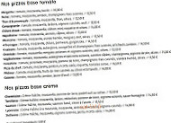 La Ferme à Pizza menu