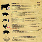 Le Wilson Cafe Restaurant menu