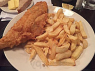 Fish And Chips At food