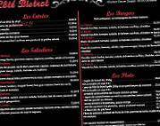 Cote Bistrot Restaurant menu