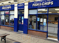 Kennys Fish N' Chips inside