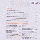 Zingara menu