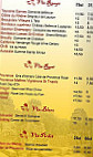 Mondol Kiri menu