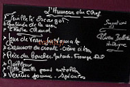 Chez Maguy menu