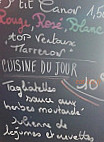 Le 19 Vin menu