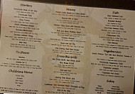 The Leaking Well menu