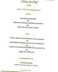 Restaurant Le Moulin de la Renne menu