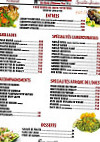 Le Bois D'ebene menu