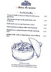 Le Pain Cocotte menu