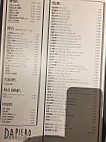 Pizzeria Da Piero menu