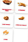 KFC menu