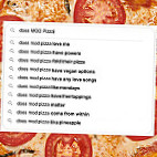 Mod Pizza menu