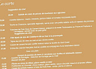 La Maison De Rhodes menu