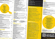 Rustique Co. menu