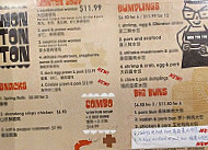 Won Ton Ton (8 Street) menu