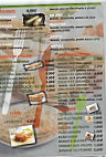 Chez Mikelangelo menu