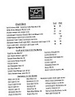 504 Tavern menu