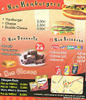 M Pizza menu