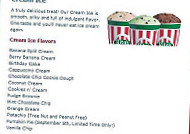 Rita’s Italian Ice Frozen Custard menu