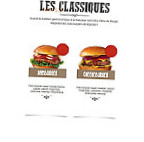 Mythic Burger - Montauban menu