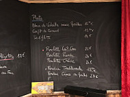 La Table D'Orlu menu