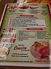 Delicias La Chosita menu