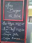 Au Coin De La Breizh menu